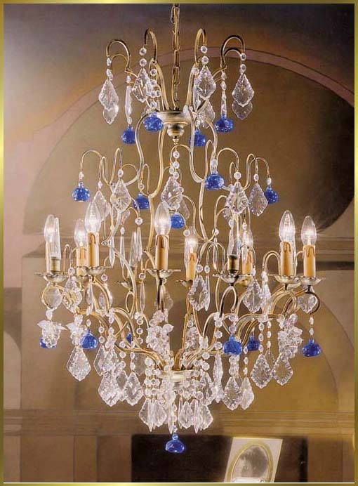 Bronze Crystal Chandelier Model: BB 3309-8