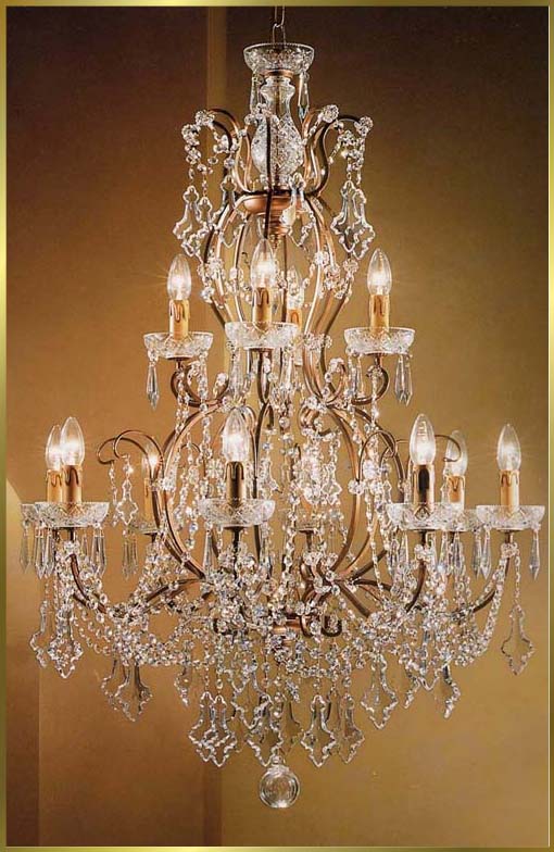 Bronze Crystal Chandelier Model: BB 3313-12