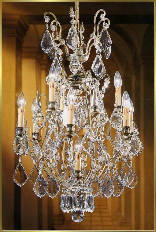 Wrought Iron Chandeliers Model: BB 3321-9
