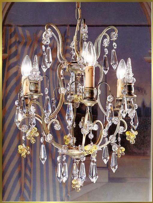 Wrought Iron Chandeliers Model: BB 3326-3