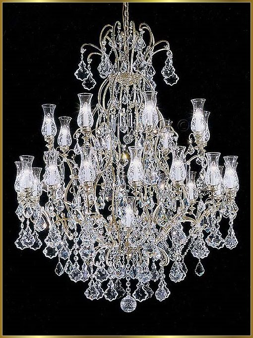 Wrought Iron Chandeliers Model: BB 3300-24