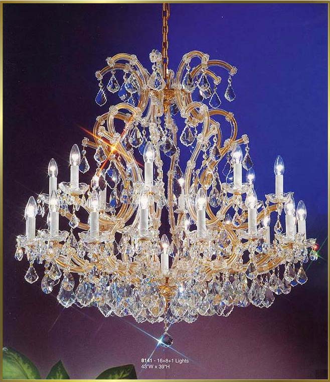 Maria Theresa Chandeliers Model: CL 8141