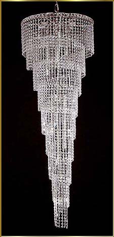 Modern Crystal Chandeliers Model: 1100 E 20 CH