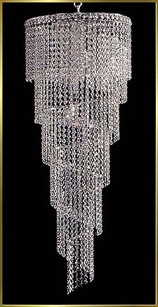 Modern Crystal Chandeliers Model: 1100 E 16 CH