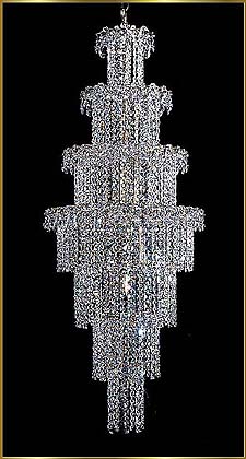 Modern Crystal Chandeliers Model: 4950 E 19