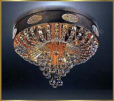 Modern Crystal Chandeliers Model: 5014C34G