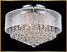 Flush Mount Chandeliers Model: CW-1017