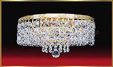 Flush Mount Chandeliers Model: 7200 FM 12