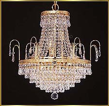 Modern Crystal Chandeliers Model: 7500 E 19