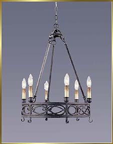 Wrought Iron Chandeliers Model: JB 7173