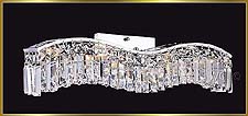 Modern Crystal Chandeliers Model: 8004W25C-A