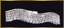 Modern Crystal Chandeliers Model: 8004W30C-B