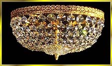 Flush Mount Chandeliers Model: 9200 FM 12