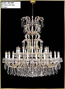 Maria Theresa Chandeliers Model: AR 1580