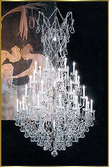 Wrought Iron Chandeliers Model: BB-3301-35