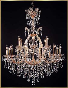 Maria Theresa Chandeliers Model: CH1070-G