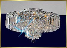 Flush Mount Chandeliers Model: CL 1161 FM CH