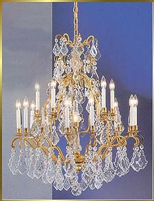 Bronze Crystal Chandelier Model: CL 8016 FG