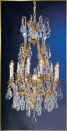 Wrought Iron Chandeliers Model: CL 9010 FG