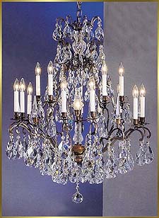 Bronze Crystal Chandelier Model: CL 9016 AB