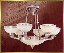 Alabaster Chandeliers Model: CM-6115-6PT