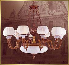 Alabaster Chandeliers Model: CM-6175-10RB