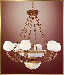 Alabaster Chandeliers Model: CM-6240-6RB