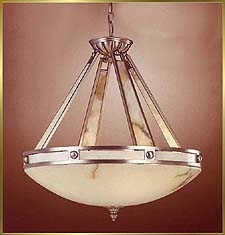 Alabaster Chandeliers Model: CM-8766-600PT