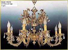 Antique Crystal Chandeliers Model: CB 674
