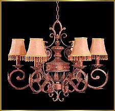 Wrought Iron Chandeliers Model: G20018-6