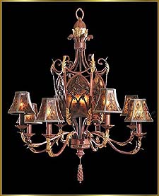 Wrought Iron Chandeliers Model: G20024-8-3