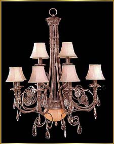 Wrought Iron Chandeliers Model: G20035-8-4-2