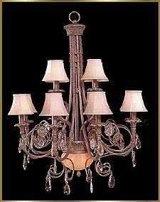 Bronze Crystal Chandelier Model: G20035-8-4-2