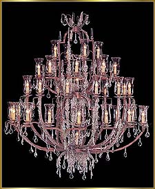 Wrought Iron Chandeliers Model: G20085-42