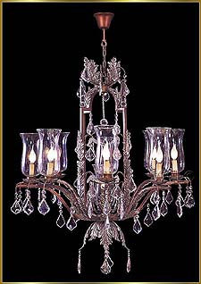 Wrought Iron Chandeliers Model: G20085-8-1