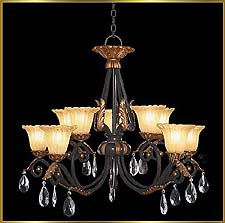 Wrought Iron Chandeliers Model: G20372-5-5