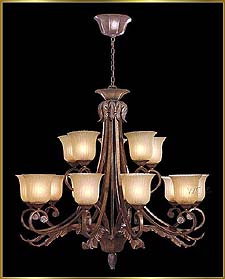 Wrought Iron Chandeliers Model: G20395-10-5