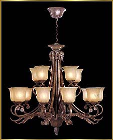 Bronze Crystal Chandelier Model: G20395-10-5