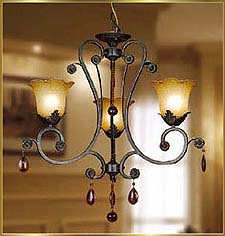 Neo Classical Chandeliers Model: KB0003-3H