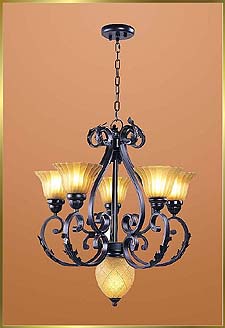 Iron Chandeliers Model: LN-2120