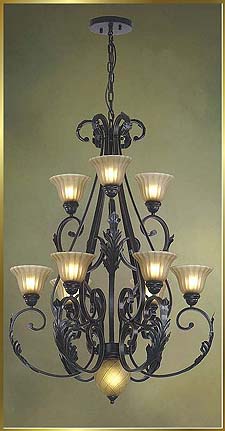 Wrought Iron Chandeliers Model: LN-2135