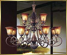 Antique Chandeliers Model: MD8512-12B