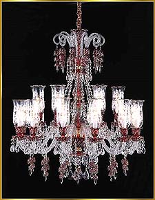 Traditional Chandeliers Model: MD88037-18-RED 