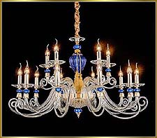 Traditional Chandeliers Model: MD9838-15-Blue 