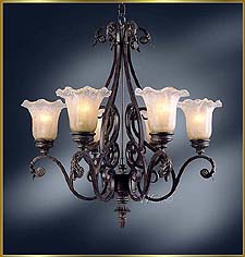 Wrought Iron Chandeliers Model: MG-2550