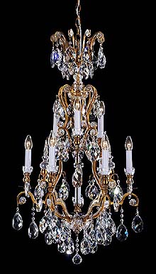 Bronze Crystal Chandelier Model: MD8092-10L