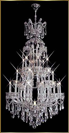 Maria Theresa Chandeliers Model: MG-5460 CH
