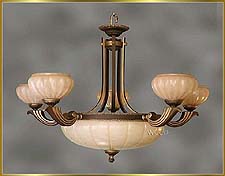 Alabaster Chandeliers Model: MG-8008