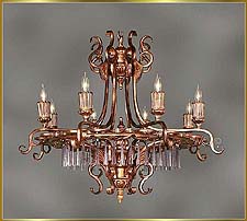 Antique Crystal Chandeliers Model: MG-9611-8H