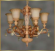 Antique Crystal Chandeliers Model: MG-9801-6H